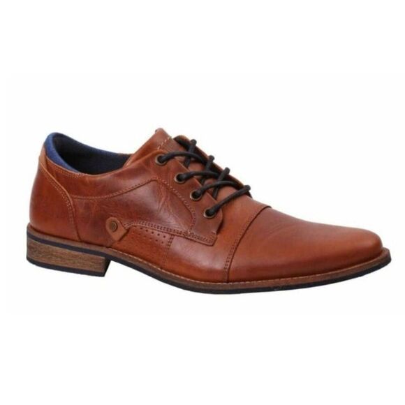 BULLBOXER Hoyt Mens Lace Up Oxfords Size 8 - Picture 1 of 5